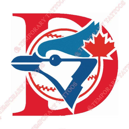 Dunedin Blue Jays Customize Temporary Tattoos Stickers NO.7899